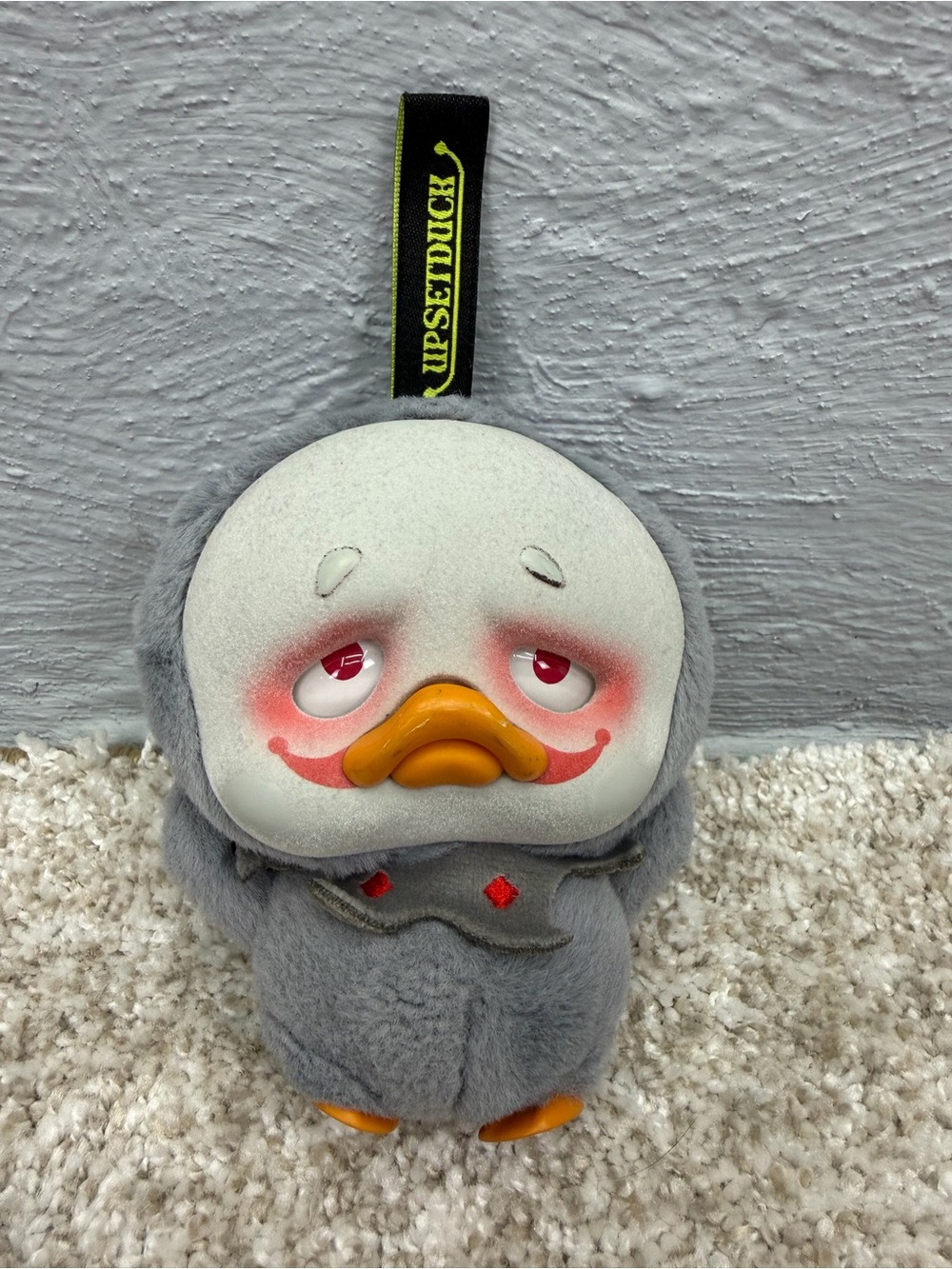 Upset Duck Plush Toy Keychain